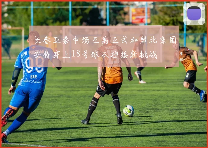 长春亚泰中场王禹正式加盟北京国安将穿上18号球衣迎接新挑战