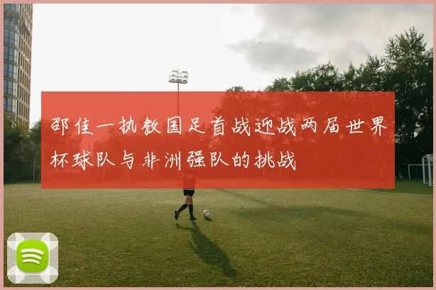 邵佳一执教国足首战迎战两届世界杯球队与非洲强队的挑战